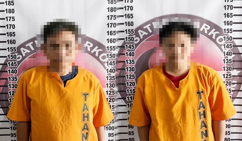 Gerak-gerik Mencurigakan, Polres Tulang Bawang Tangkap Dua Pengedar Narkoba Asal Menggala