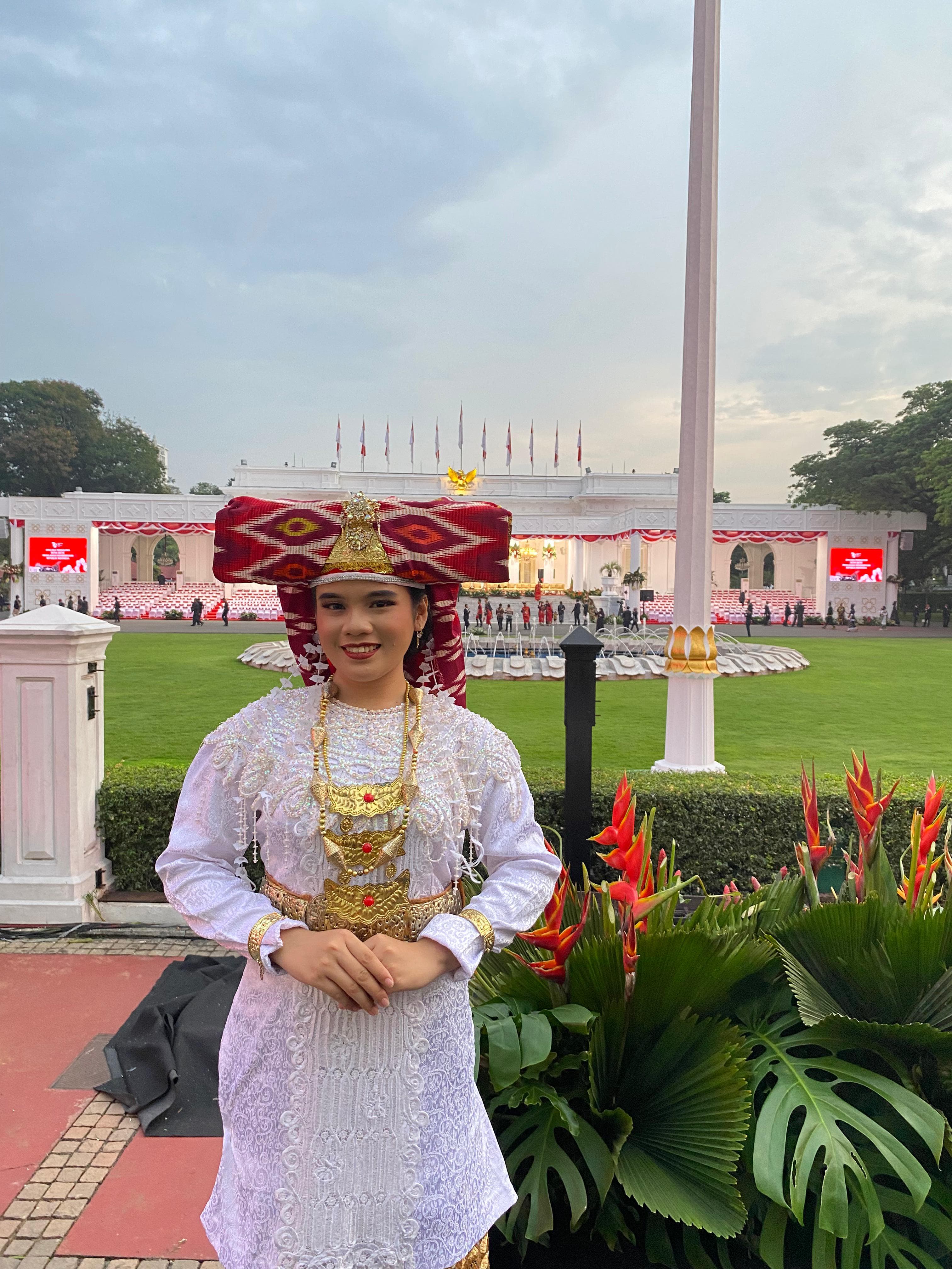 Maria Trisha Natalia Mahasiswa Teknokrat Terpilih Masuk Paduan Suara Gita Bahana Nusantara