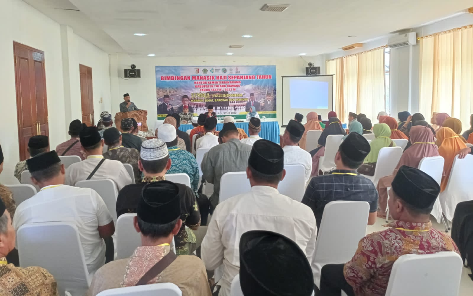 125 CJH Ikuti Manasik Haji Sepanjang Tahun Kemenag Tulang Bawang