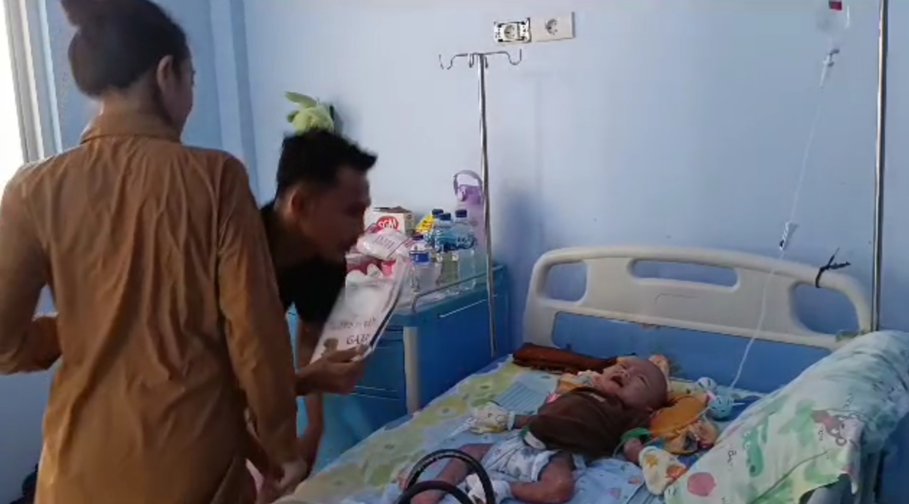 Bayi Yang Tubuhnya Melepuh Usai Diduga Konsumsi Obat dari Bidan Kembali Masuk Rumah Sakit