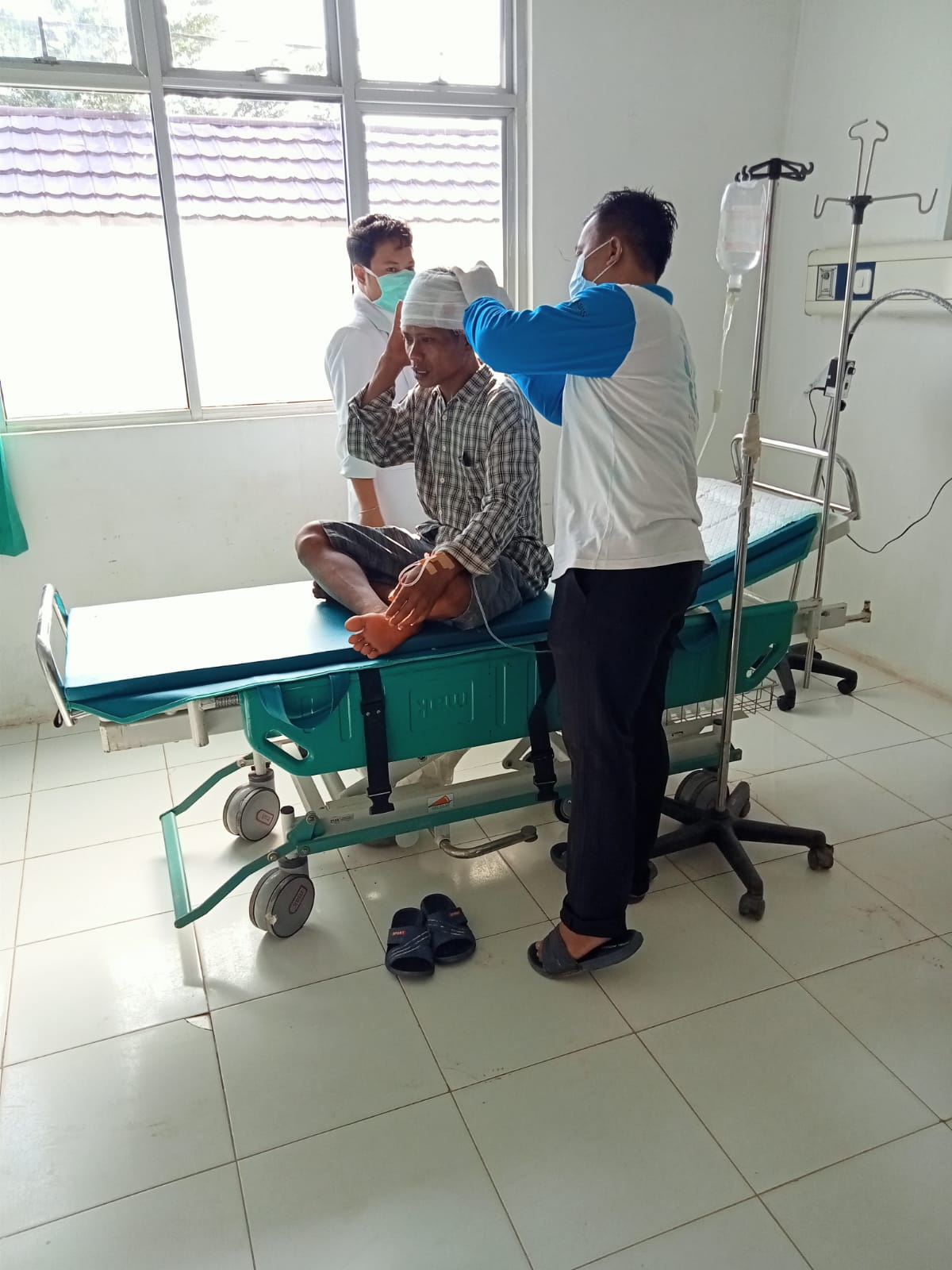 Naas, Seorang Nelayan di Mesuji Tergigit Buaya Ketika Hendak Mencari Ikan