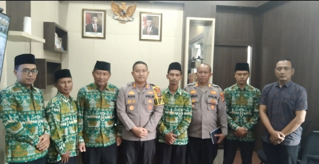 Pererat Jalin Silaturahmi, DPD LDII Kabupaten Mesuji Audiensi dengan Kapolres