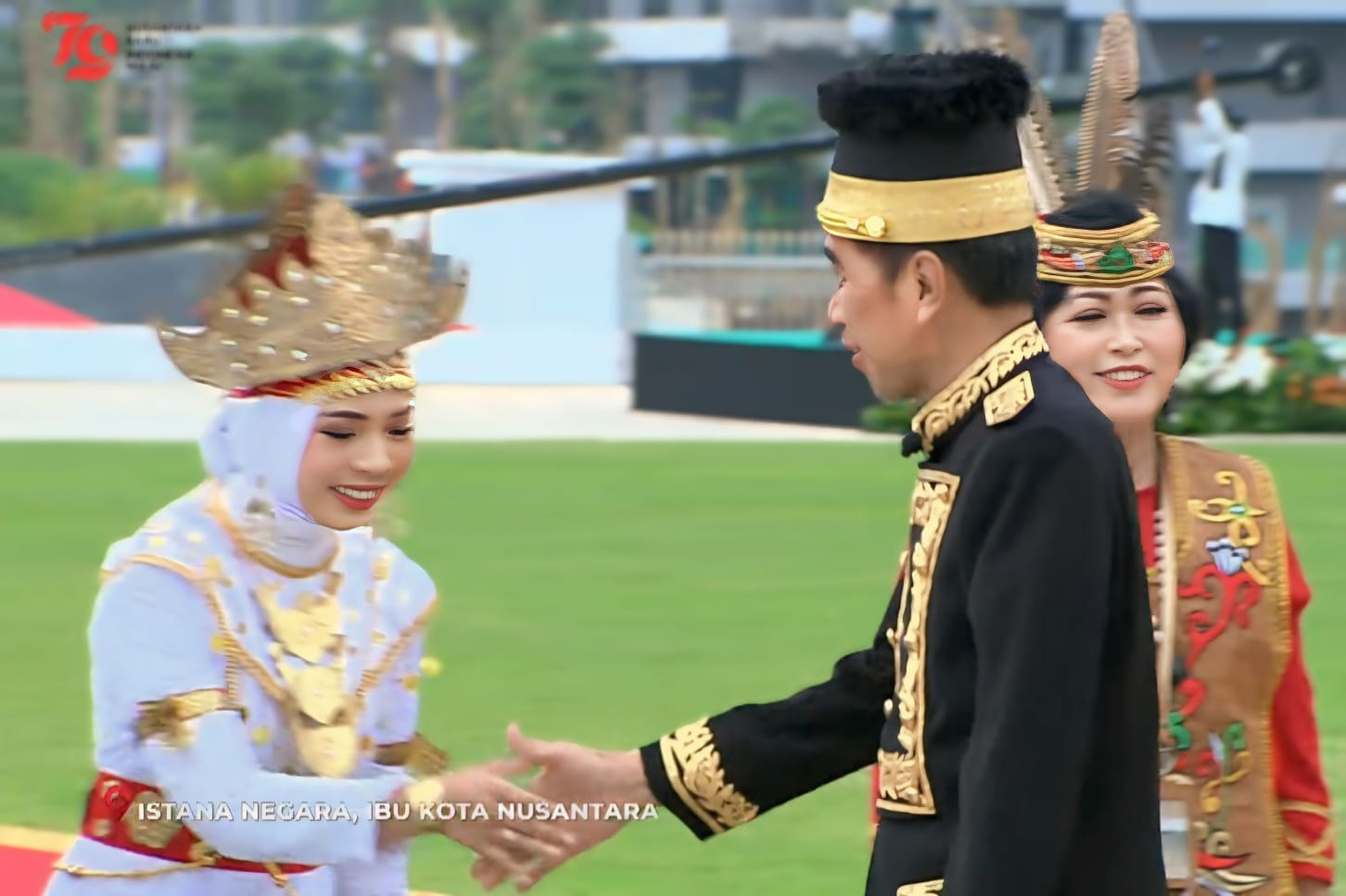 Pj. Gubernur Samsudin Apresiasi Busana Adat Lampung Jadi Salah Satu Terbaik Dalam Peringatan HUT RI Ke-79