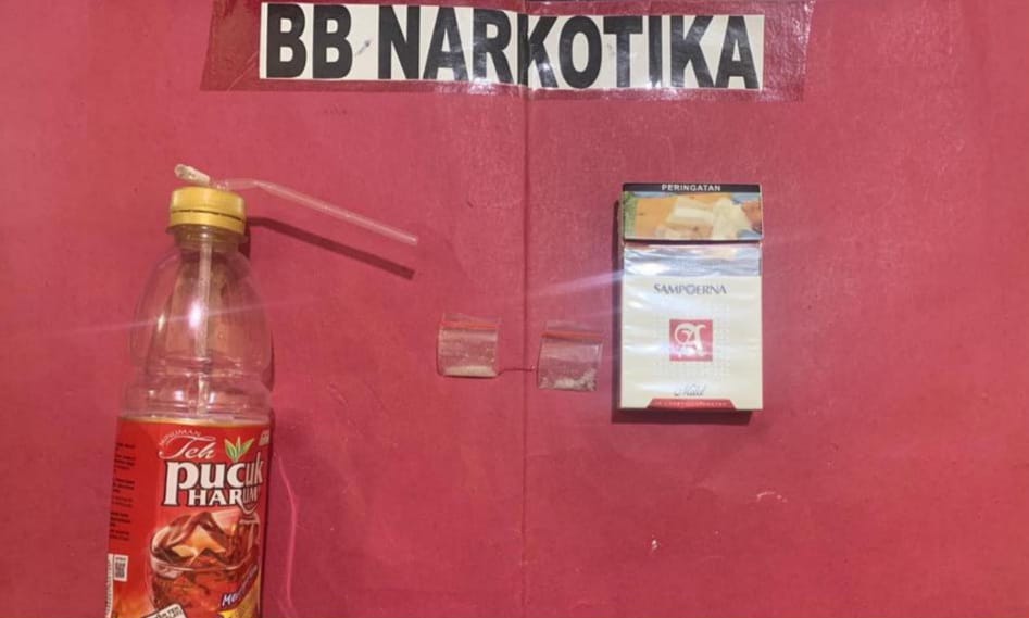 Terlibat Kasus Sabu, Warga Bandarsribowono Diamankan