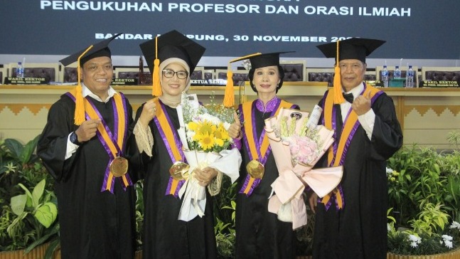 Update Daftar Guru Besar Fakultas Keguruan dan Ilmu Pendidikan Universitas Lampung