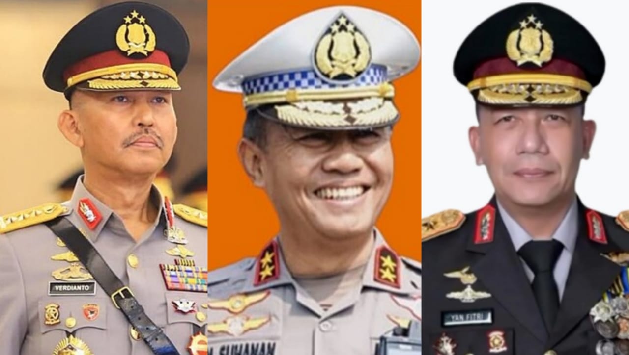 Masuk Mutasi Polri Januari, 3 Perwira Tinggi Akhiri Pengabdian