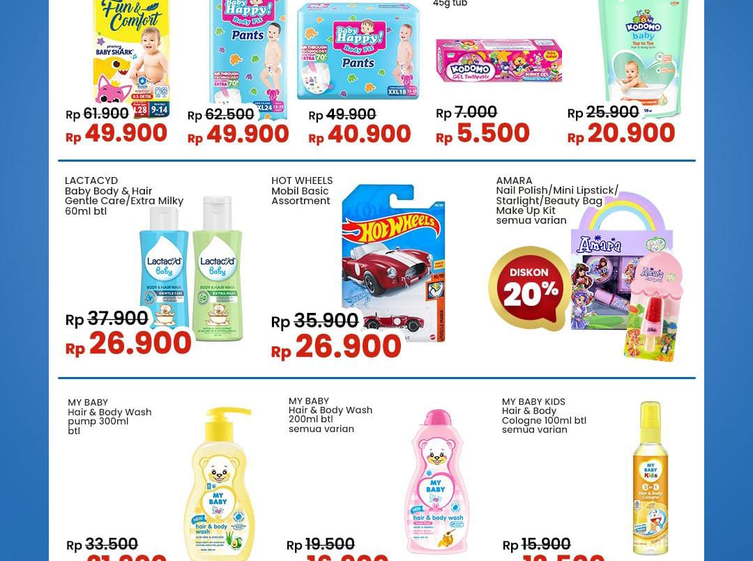 Promo Indomaret Khusus Sabun Bayi, Penuhi Kebutuhan Buah Hati Lewat Diskon Hemat Hari Ini