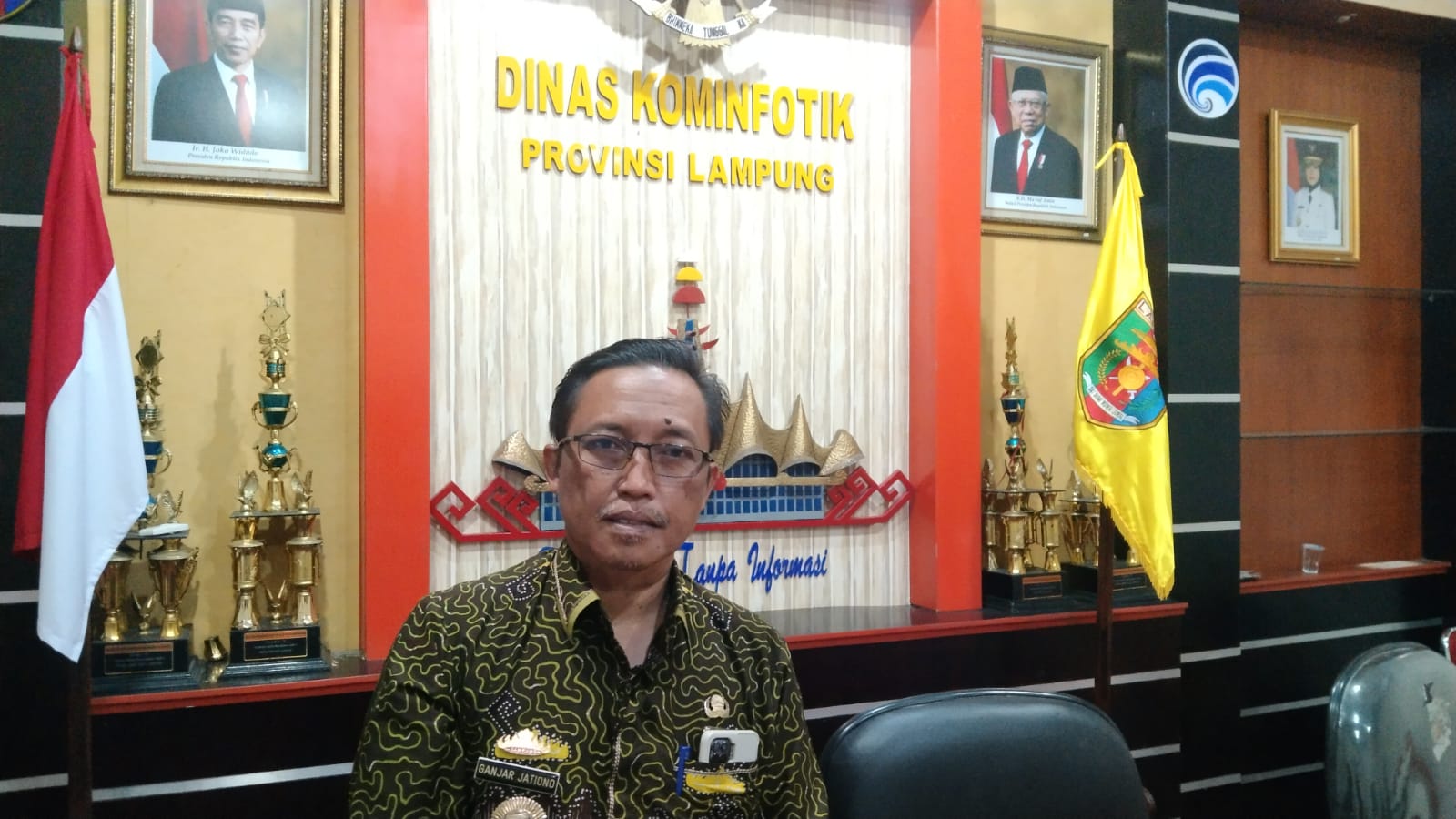 Ganjar Jationo Kadiskominfotik Lampung Lengser, Dampak 'Lampung Viral'?