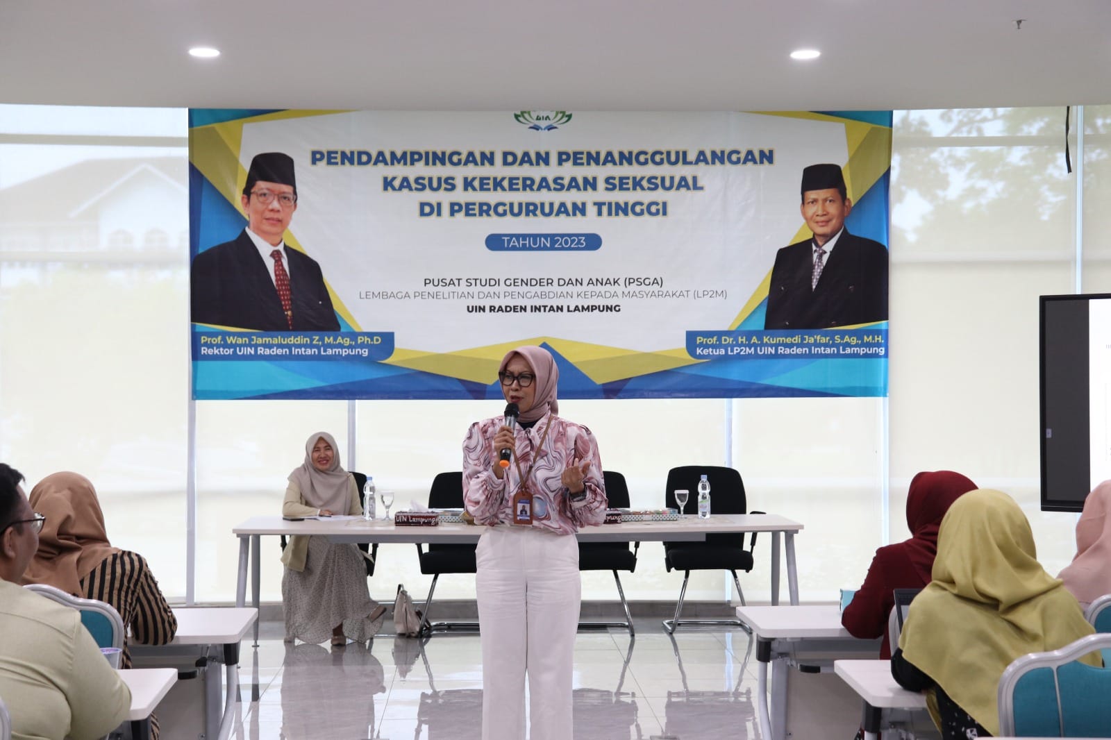 Tanggulangi Kekerasan Seksual di Lingkungan Kampus, UIN RIL Gelar Sosialiasi dan Pendampingan Kepada Mahasiswa