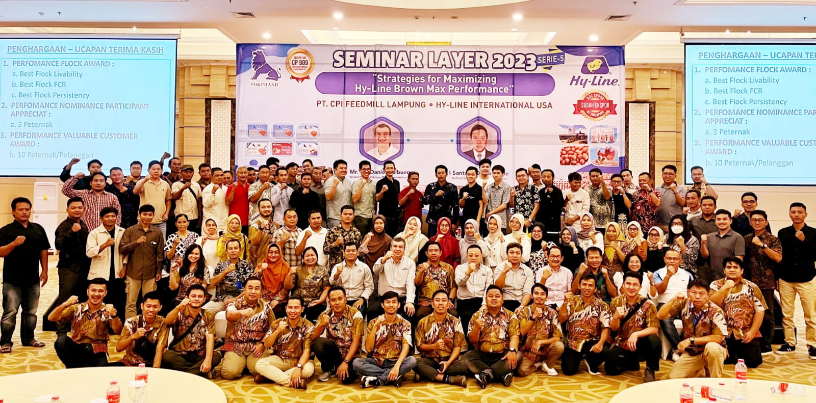 Charoen Pokphand dan Hy-line Internasional USA Gelar Seminar Hy-line Seri 5