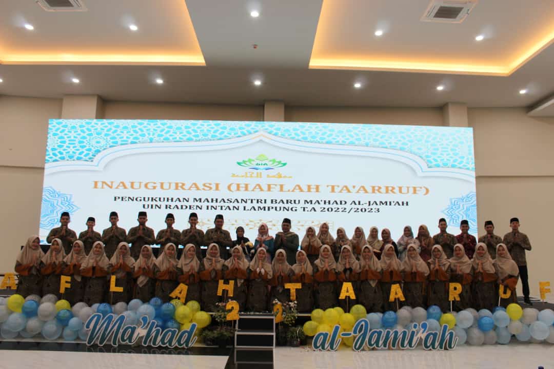 Mahasantri Baru Mahad Al Jamiah UIN Raden Intan DiKukuhkan