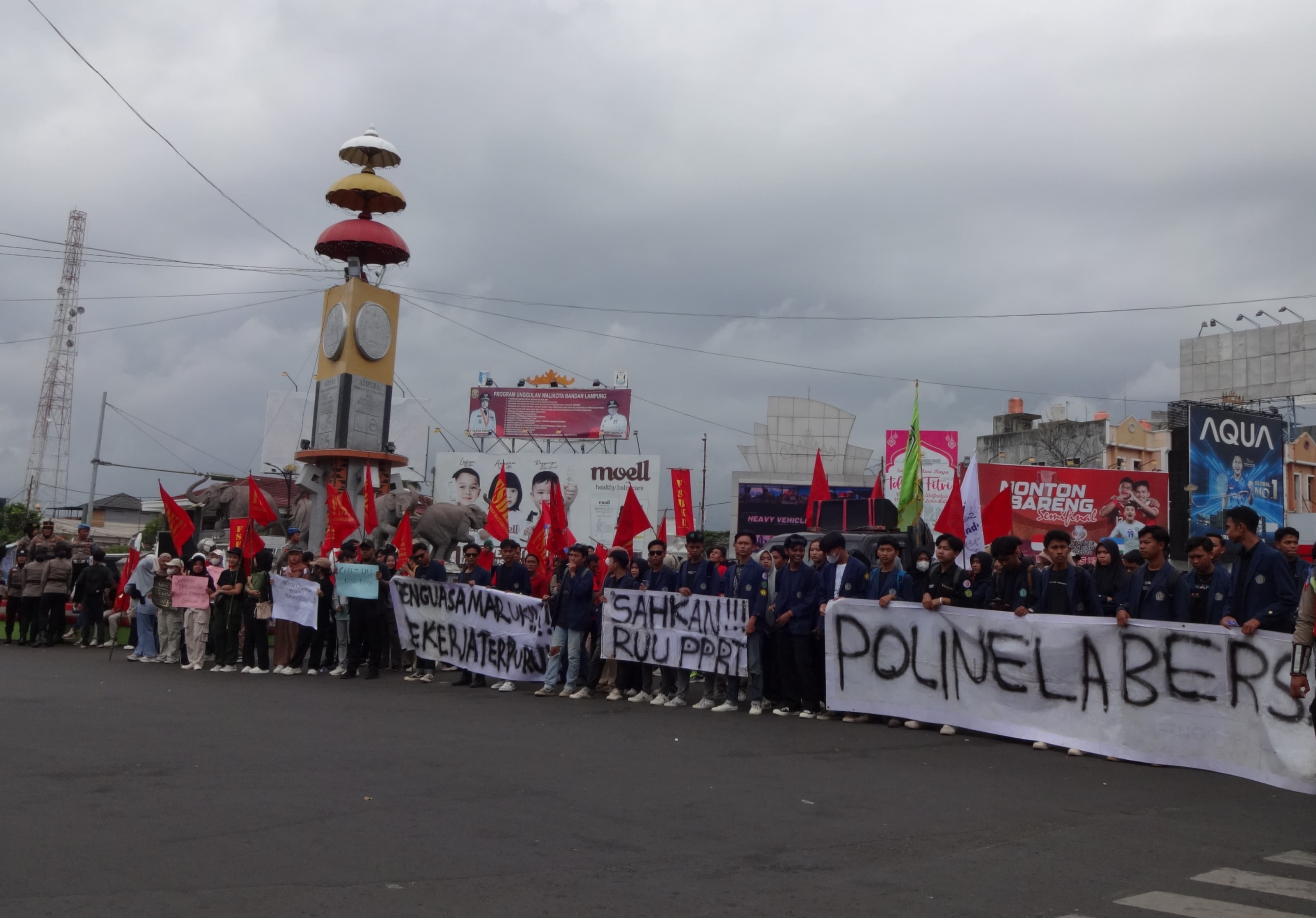 May Day 2024, Buruh di Lampung Suarakan Kenaikan UMK Tidak Sesuai KHL