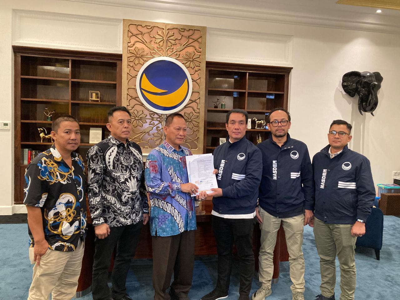 Setelah PKB, Qudrotul Ikhwan - Hankam Hasan Terima Rekomendasi Nasdem dan Demokrat Maju Pilkada Tulang Bawang