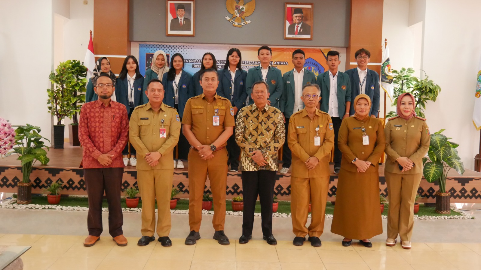 Universitas Lampung dan Bina Pemdes Kementerian Dalam Negeri Jalin Kerjasama
