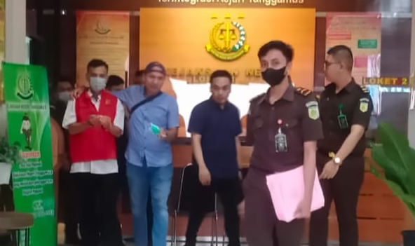 Jadi Tersangka, Mantan Pj. Kapekon Ditahan di Rutan Kotaagung