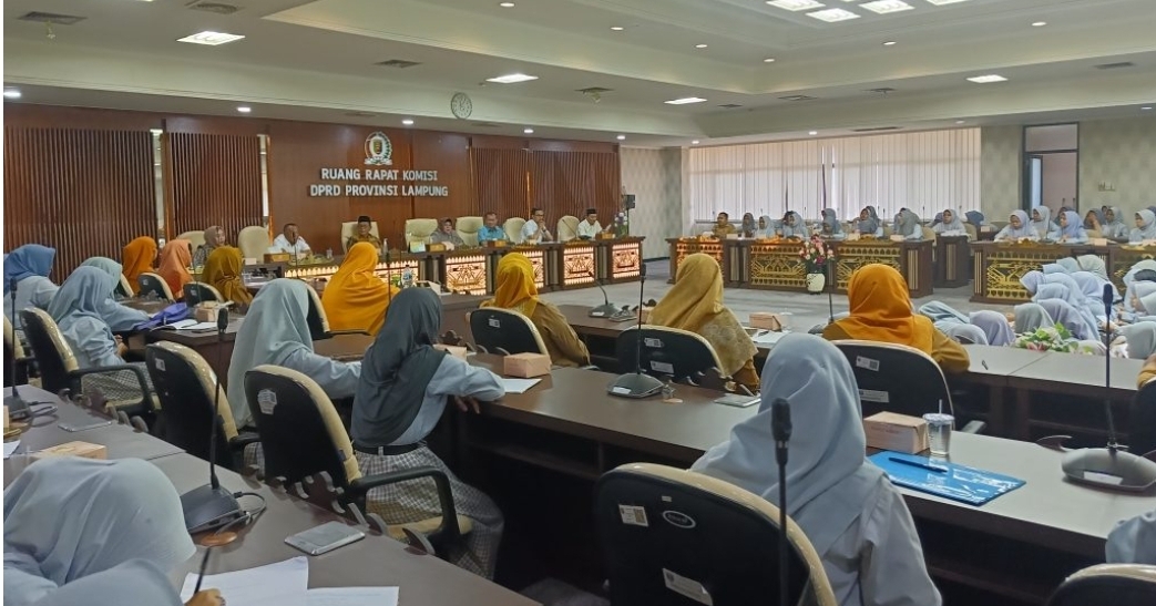 DPRD Lampung Terima Kunker SMAN 8 Bandar Lampung