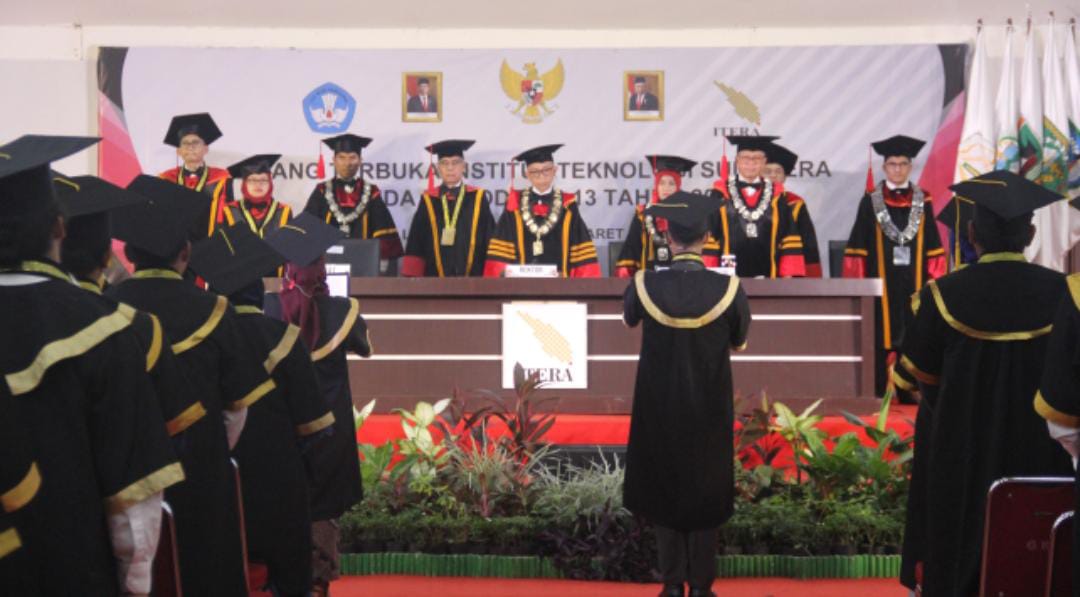 Wisuda 583 Sarjana, Lulusan ITERA Siap Bersaing Secara Global