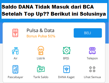Tak Usah Khawatir Gagal Top Up Saldo DANA dari BCA, Ini Cara Ampuh Untuk Mengatasinya