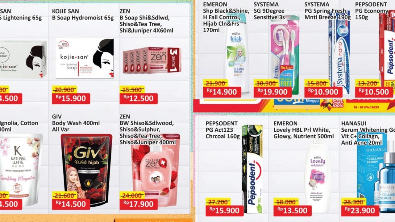 Hanya 3 Hari Promo JSM Alfamart, Belanja Produk Personal Care Dijamin Hemat
