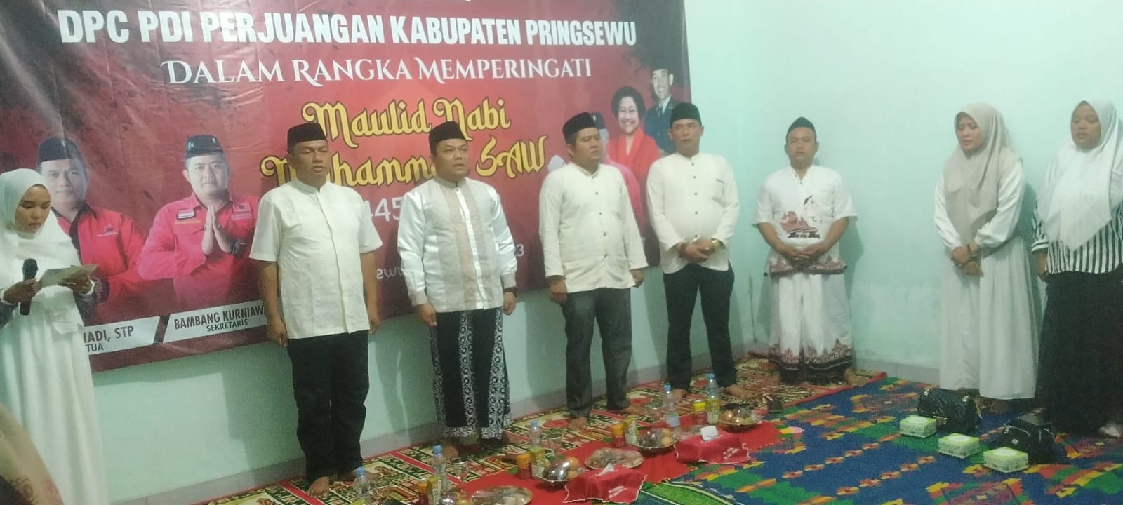 PDI Perjuangan Pringsewu Komitmen Perhatikan Toleransi Beragama