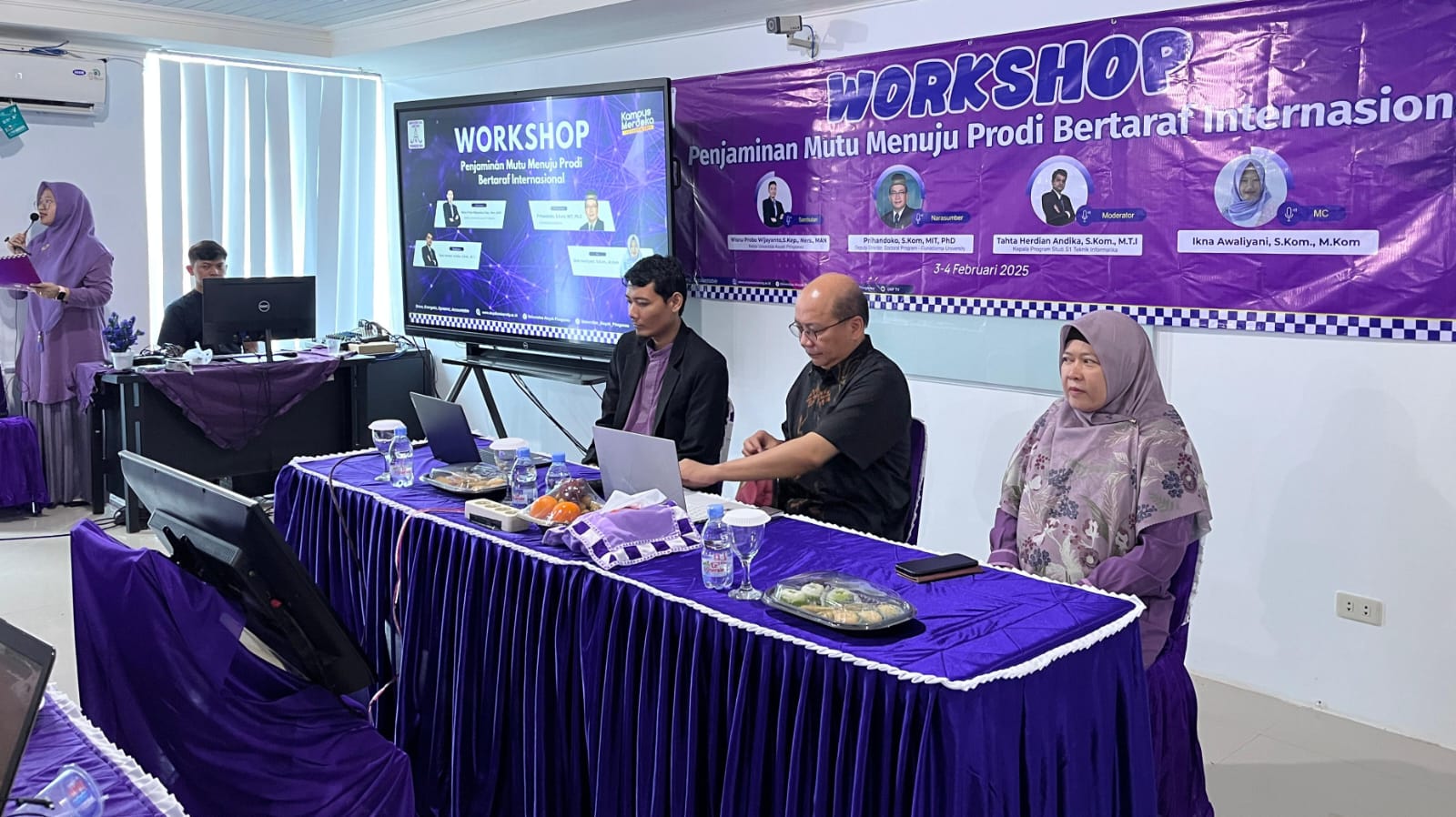 Universitas Aisyah Pringsewu Lampung Gelar Workshop Penjaminan Mutu Menuju Prodi Bertaraf Internasional