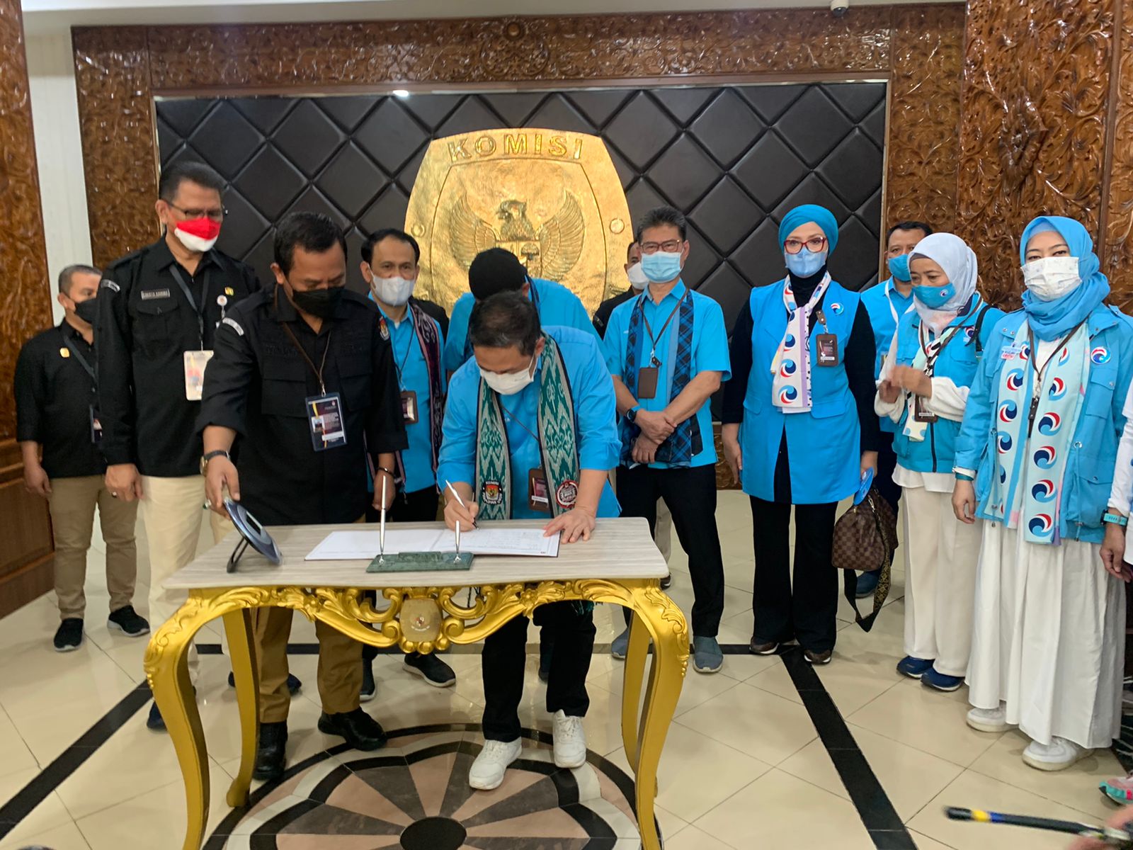 Daftar ke KPU Hari Minggu, Partai Gelora Gambarkan bahwa Politik Itu Menyenangkan