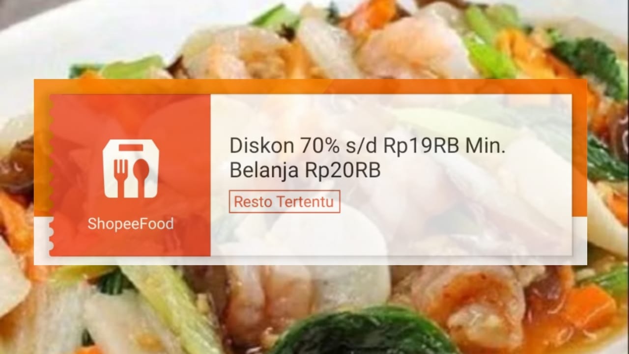Promo ShopeeFood Hari Ini, Buka Puasa Lebih Hemat Dengan Diskon Sampai 70 Persen, Klaim Vouchernya!