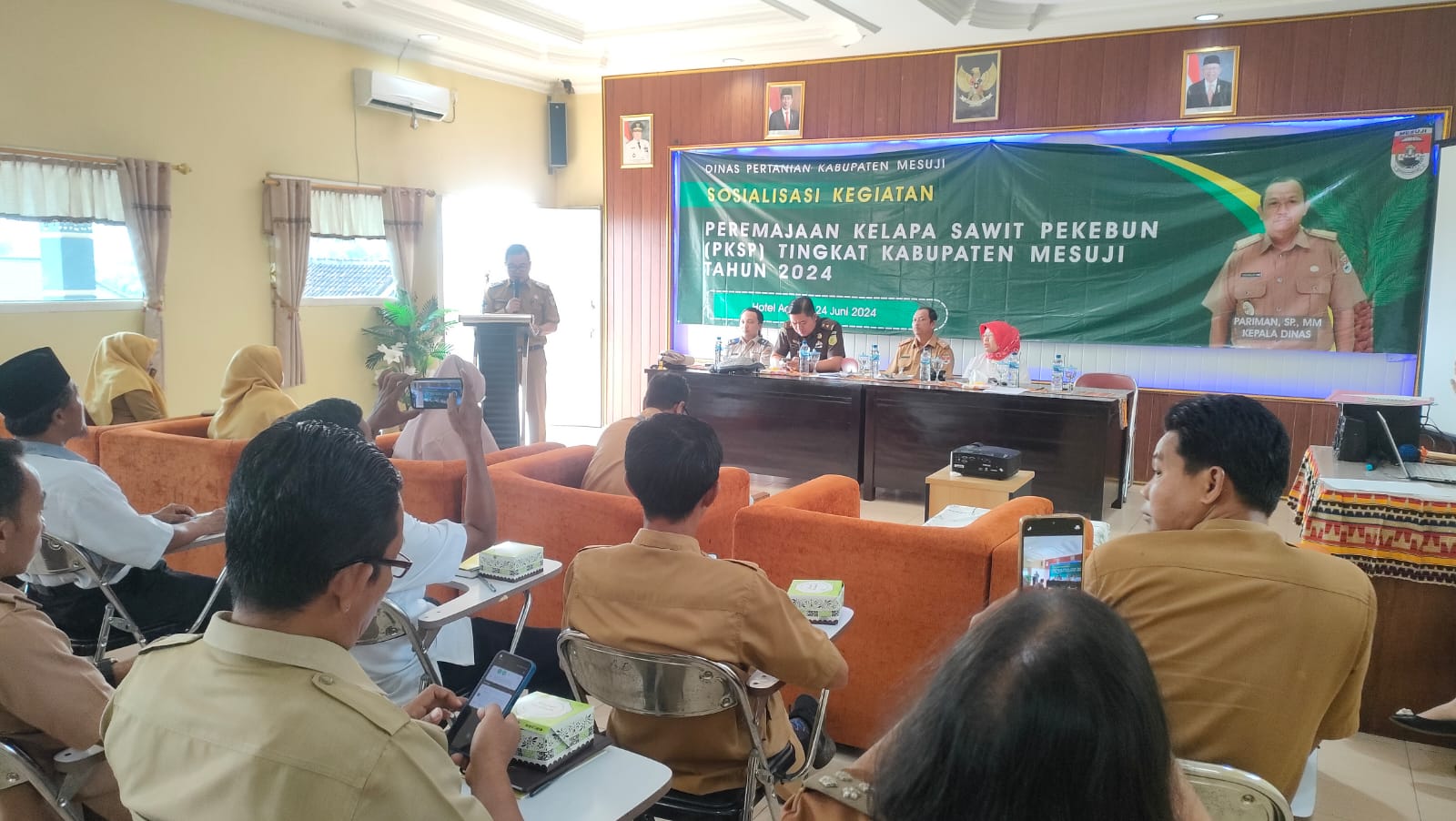57 Hektare Perkebunan Sawit Rakyat di Kabupaten Mesuji Akan Dilakukan Peremajaan
