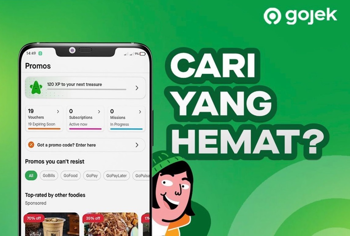 Ini Dia 5 Promo dari Gojek yang Wajib Kalian Pakai