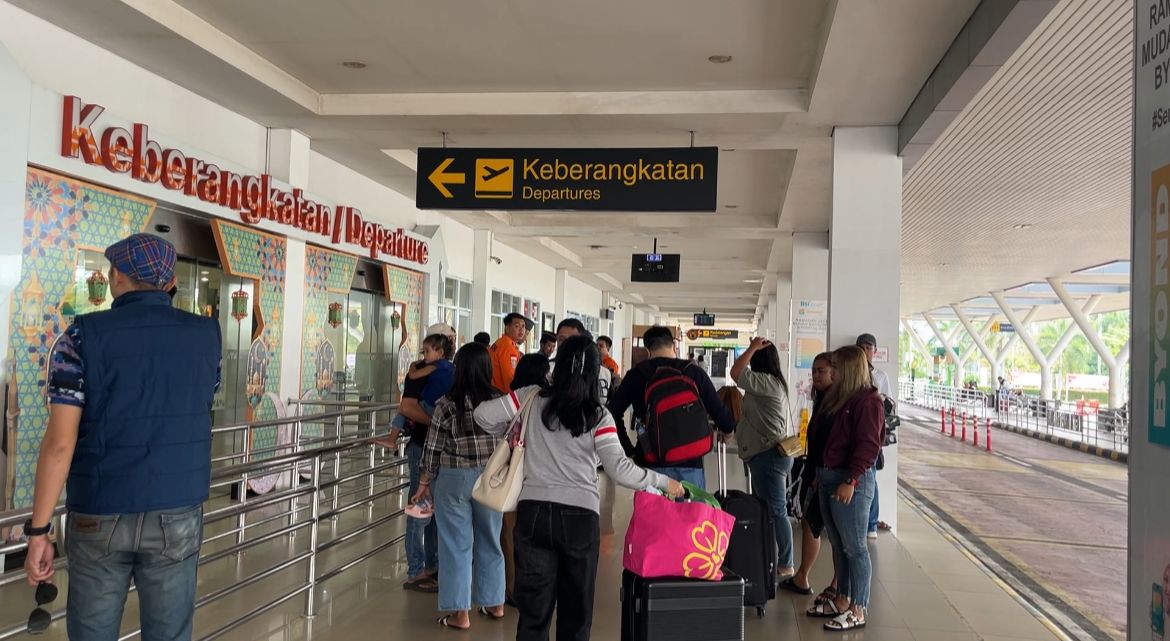 Puncak Arus Mudik di Bandara Raden Inten II Diprediksi H-2 Lebaran
