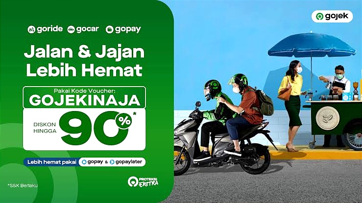 Cek Di sini, Kode Promo Cashback Gojek 6 Januari 2023, Voucher Diskon untuk GoRide, GoMart, GoCar dan GoFood