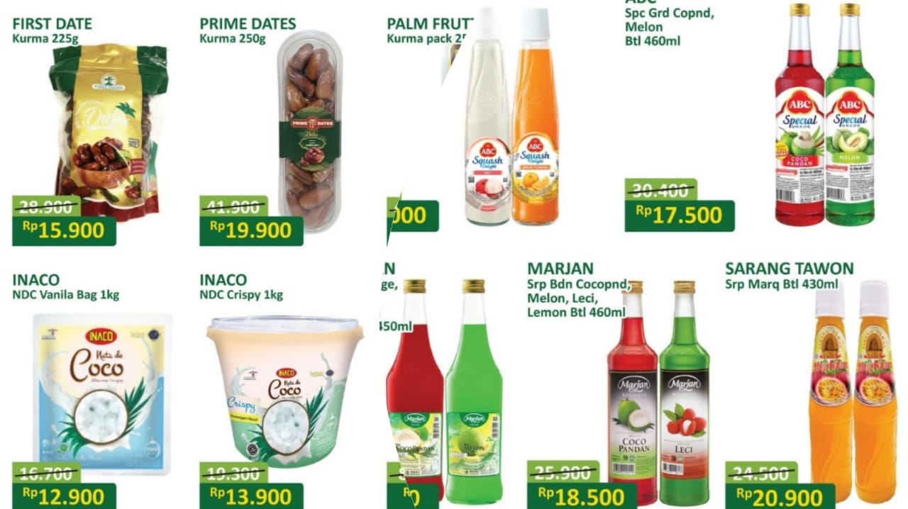 Promo Alfamart Hari Ini Untuk Produk Sirup Hingga Nata De Coco, Terakhir Banget!