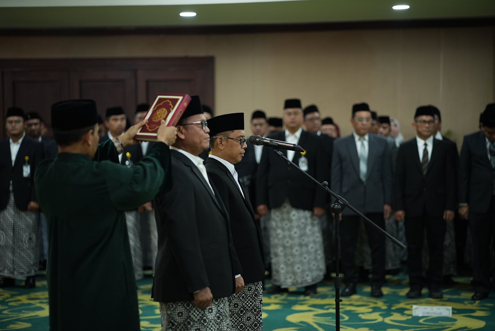 Tinggalkan Kanwil Kemenag Lampung, Puji Raharjo Dilantik Jadi Deputi Pelayanan Haji Dalam Negeri BPH