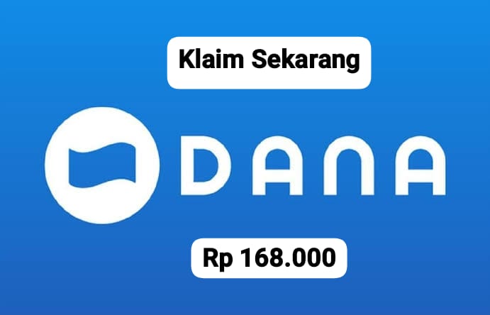 Saldo DANA Gratis Rp 168 Ribu Langsung Cair di E- Wallet, Buruan Daftar Cuma Pakai Nomor Hp
