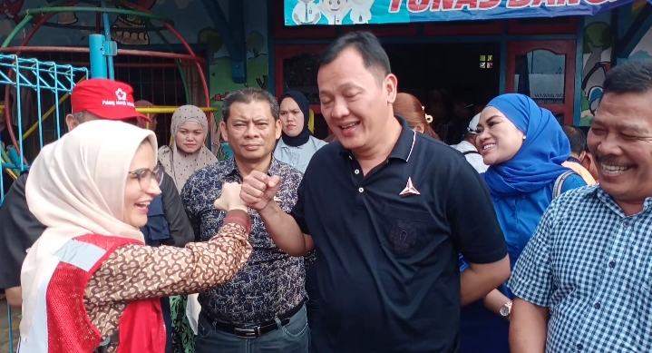 Disebut Berpasangan dengan Aries Sandi pada Pilkada 2024, Istri Bupati Pesawaran: Saya Ikut Aja Lah Nanti