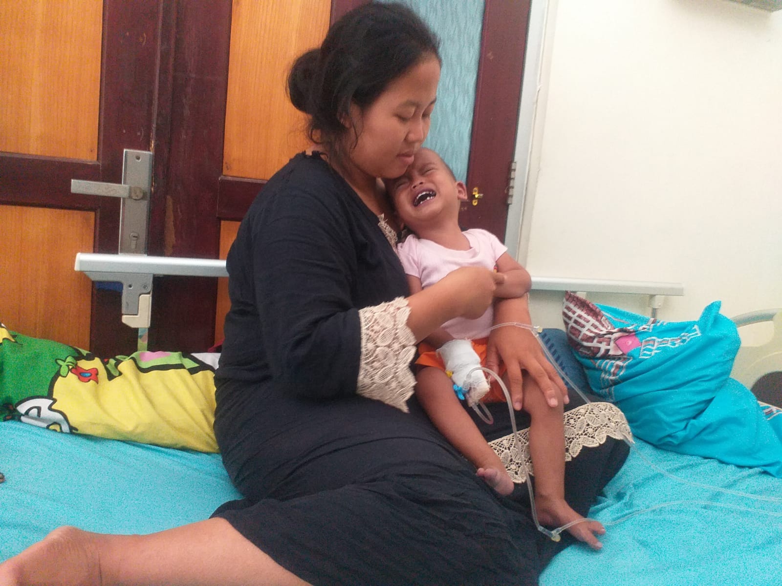 Butuh Uluran Tangan Dermawan, Kondisi Bayi M Ibnu Rohim dengan Jantung Bocor Memprihatinkan