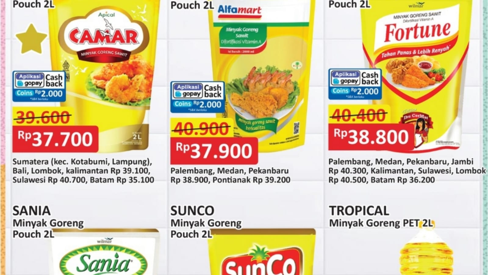Hanya 3 Hari Promo Minyak Goreng Murah di Alfamart, Cek Produknya