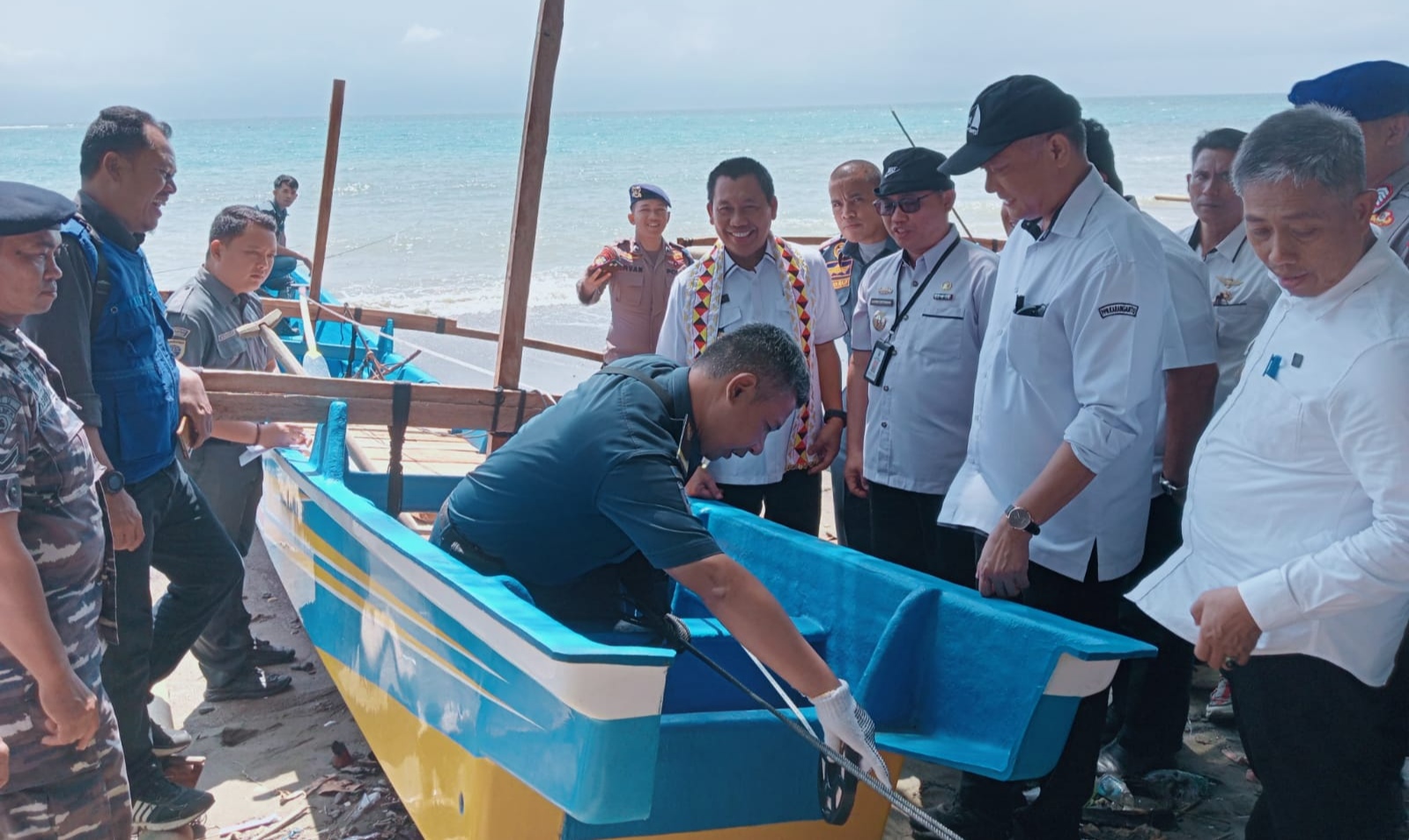 Hadiri Launching Program Gardu Kasir, Ini Kata Pj Sekkab Tanggamus
