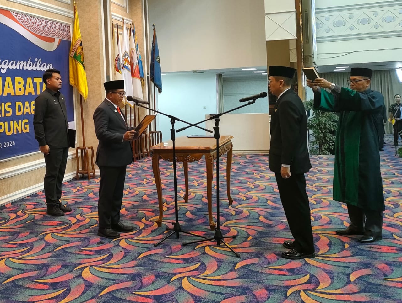 Sah, Fredy Dilantik Menjadi Pj. Sekda Provinsi Lampung