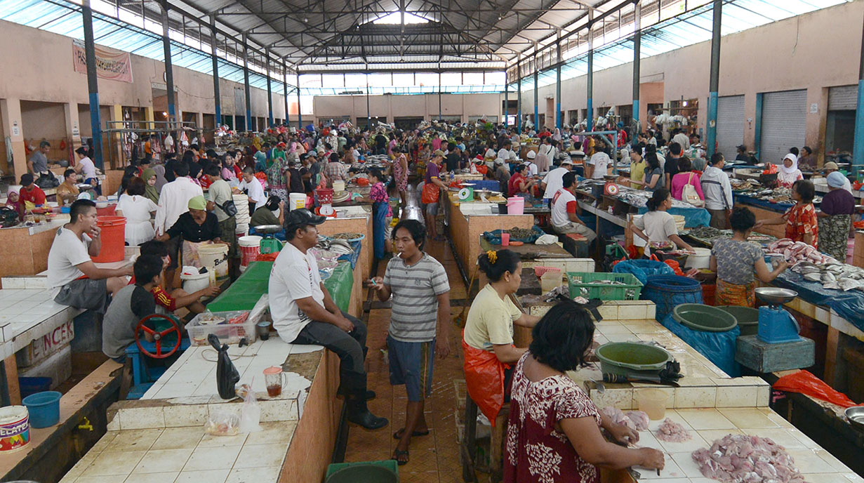 Minggu Depan, Pasar Semi Modern Talang Padang Diresmikan
