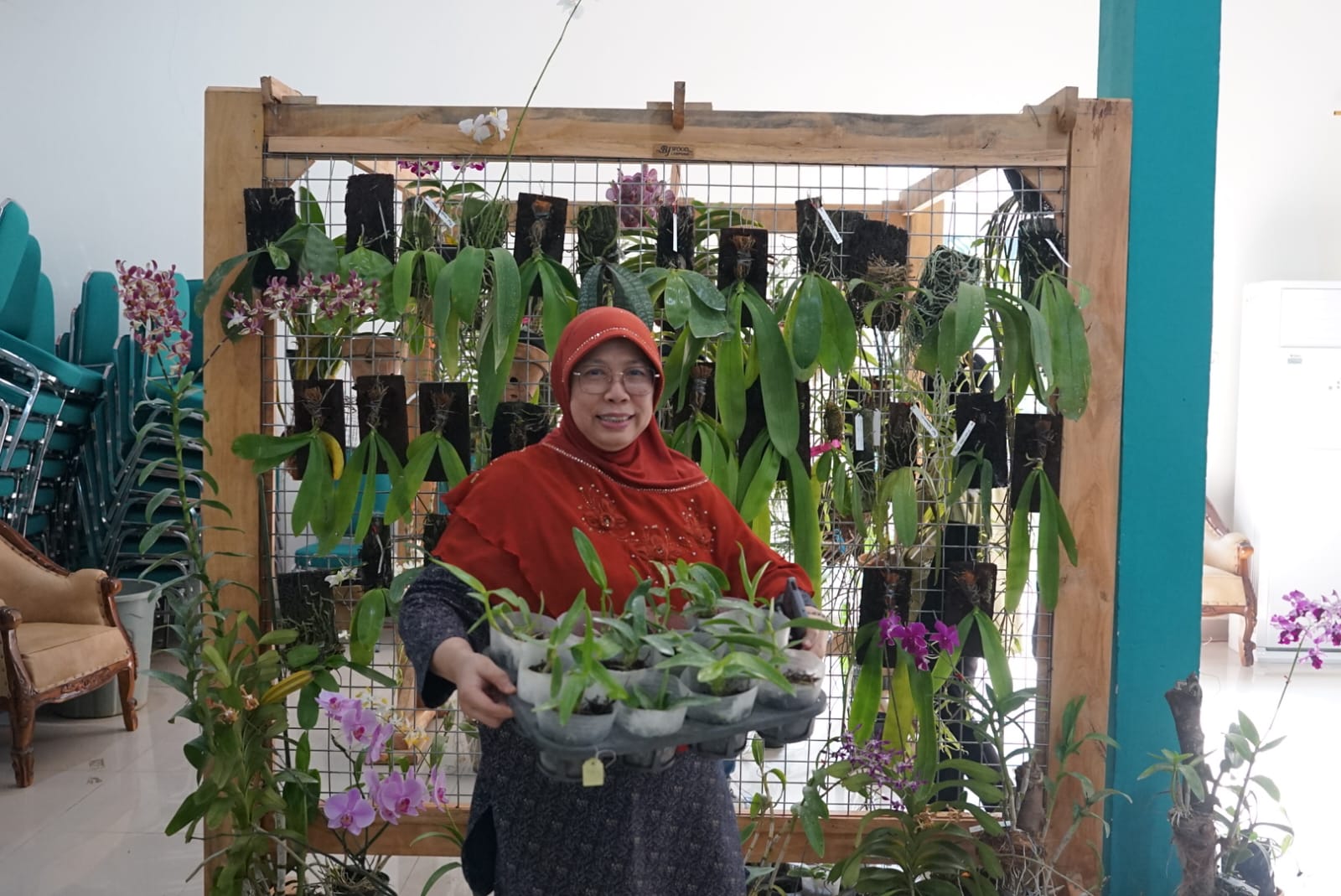 Unila Segera Luncurkan Pusat Penelitan dan Pengembangan Anggrek