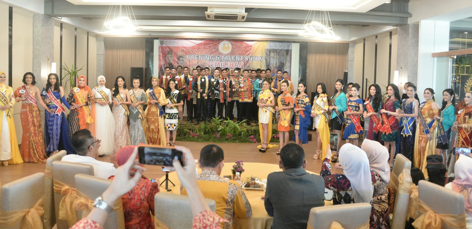46 Finalis Muli Mekhanai Lampung Laksanakan Opening dan Talent Show