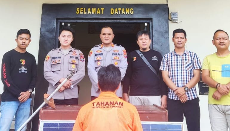 Pencuri Panel Surya Akhirnya Ditangkap