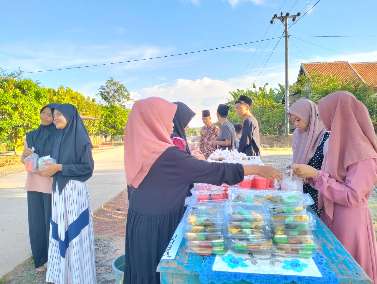 10 Hari Terakhir Ramadan, SMPN 11 Mesuji Gelar Santunan anak Yatim dan Bagikan Takjil