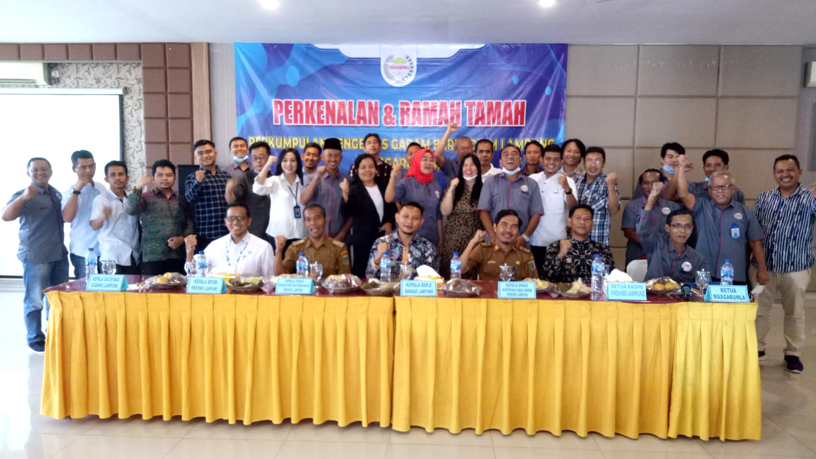 Masgarumla Gelar Ramah Tamah dan Sharing soal Garam