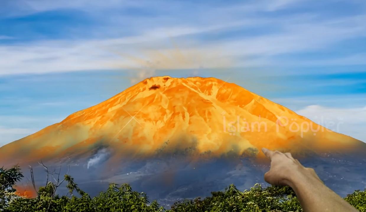 Dinilai Menarik Sebab Menampakkan Gunung Emas, Fenomena Sungai Eufrat Terbelah Ternyata Pertanda Ini…