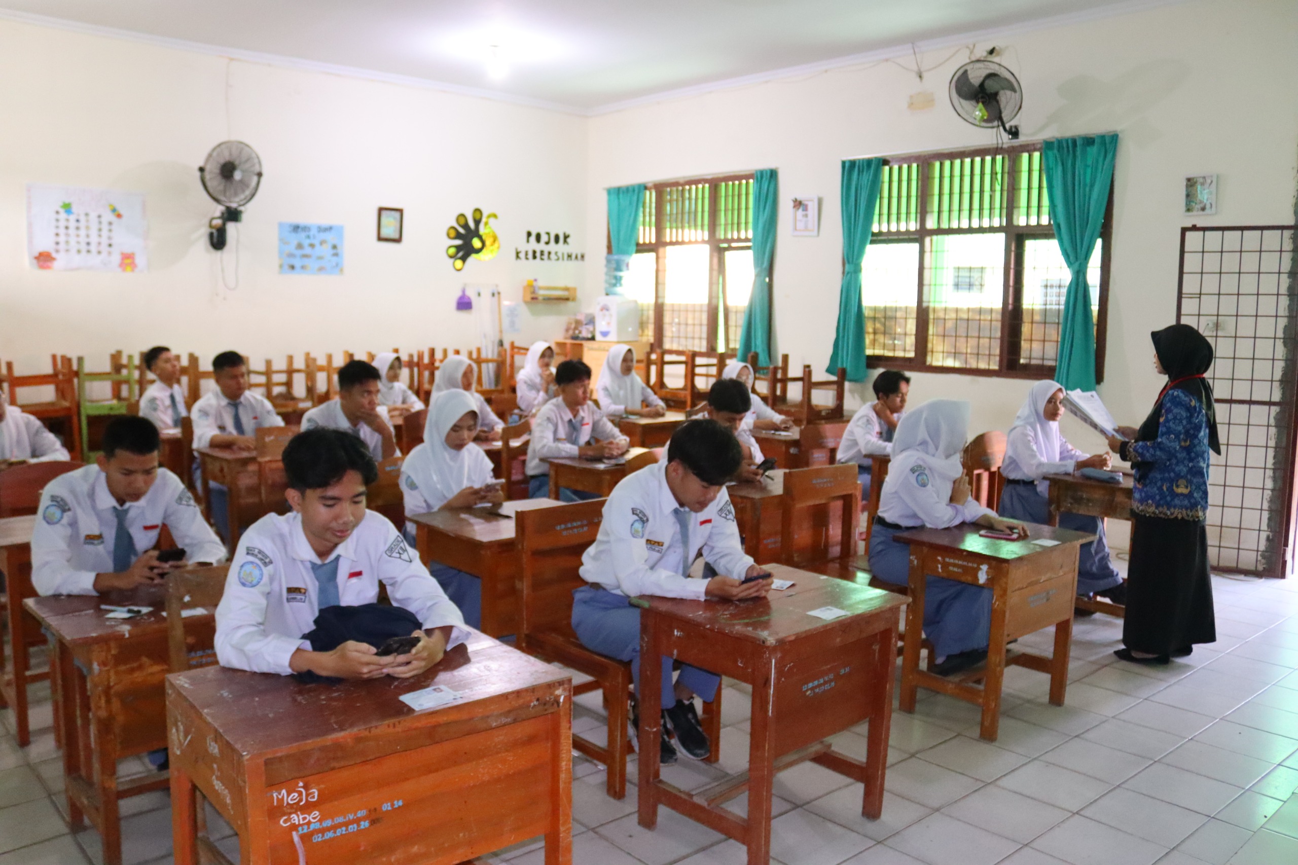 Antisipasi Jaringan Terhambat saat US, Kepsek SMAN 14 Bandar Lampung Sebut Lakukan Pergantian Provider