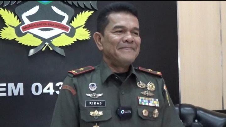 Korem 043 Garuda Hitam Siap Tingkatkan Status Menjadi Kodam XX, Cakup Lampung dan Bengkulu