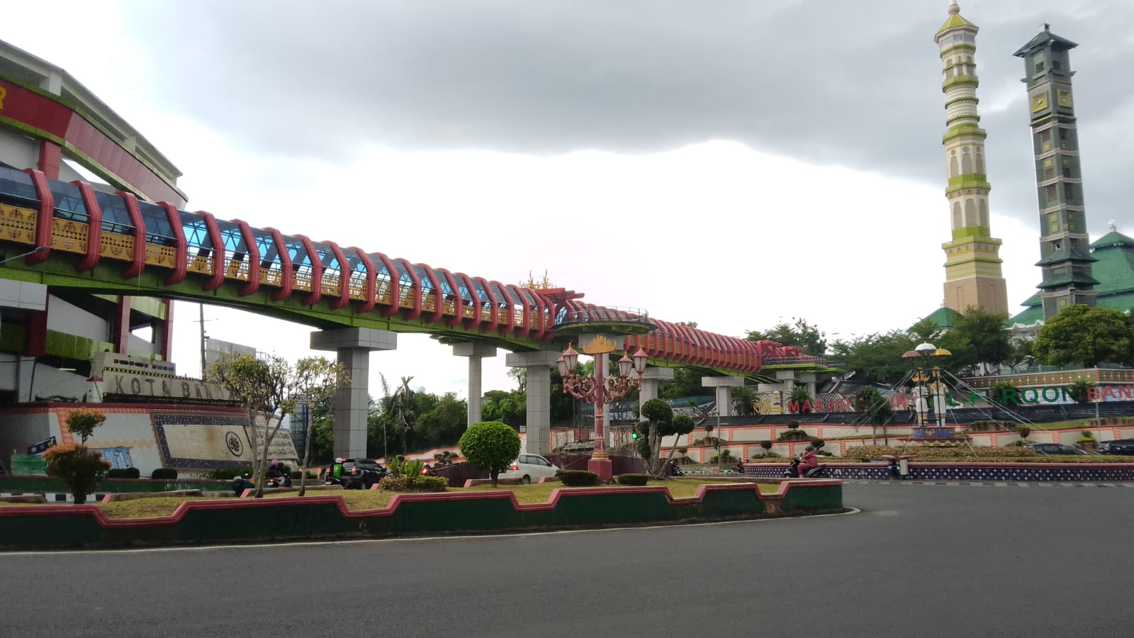 Peresmian JPO Siger Milenial Tertunda, Dinas PU Berdalih Gegara Pengerjaan Detail Ukiran yang Sukar