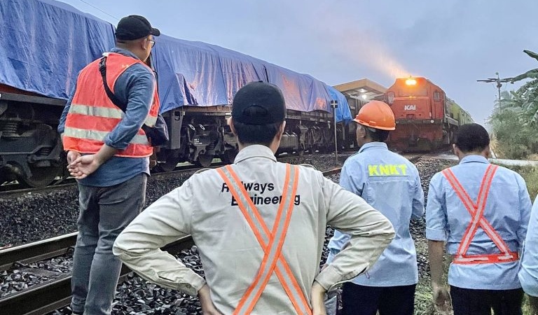Dosen Itera Ikut Investigasi Kecelakaan Kereta Babaranjang di Lampung Tengah